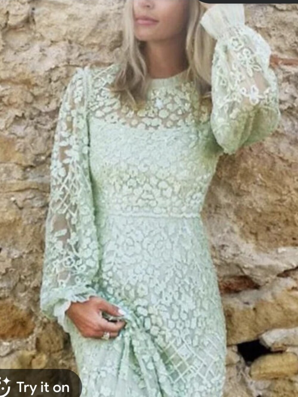 BHLDN Needle & Thread Dress size US 8 $700 - Picture 3 of 4